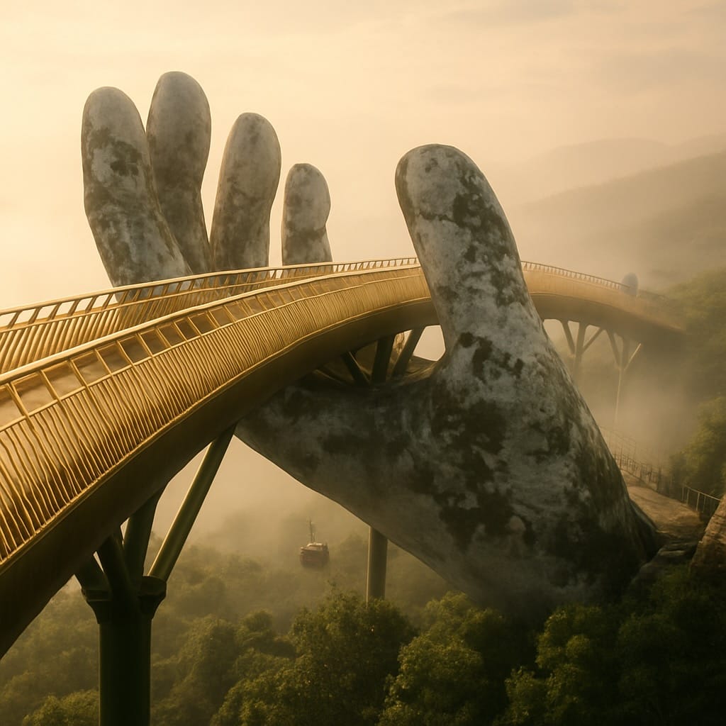 Вьетнам глазами путешественников: От Дананга до Золотого моста