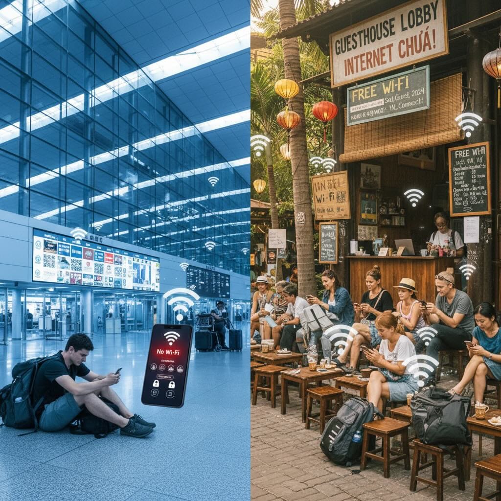 Вьетнамский Wi-Fi: Как оставаться на связи без танцев с бубном (и без SIM-карты?)