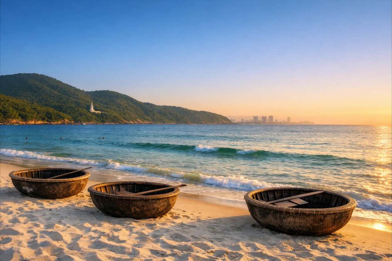 Пляжи Дананга: подробный гид по побережью, волнам и местам, где вода действительно прозрачная