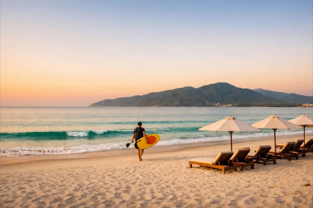 Пляж Микхе - путеводитель самому по знаменитому пляжу Дананга