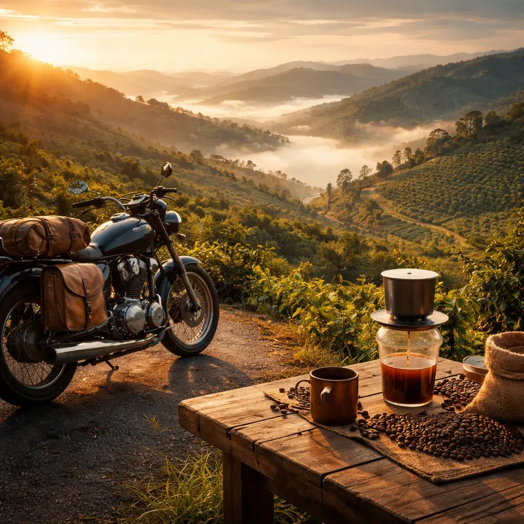 Вьетнам на колесах: Кофе, серпантины и гостеприимство в провинции Ламдонг