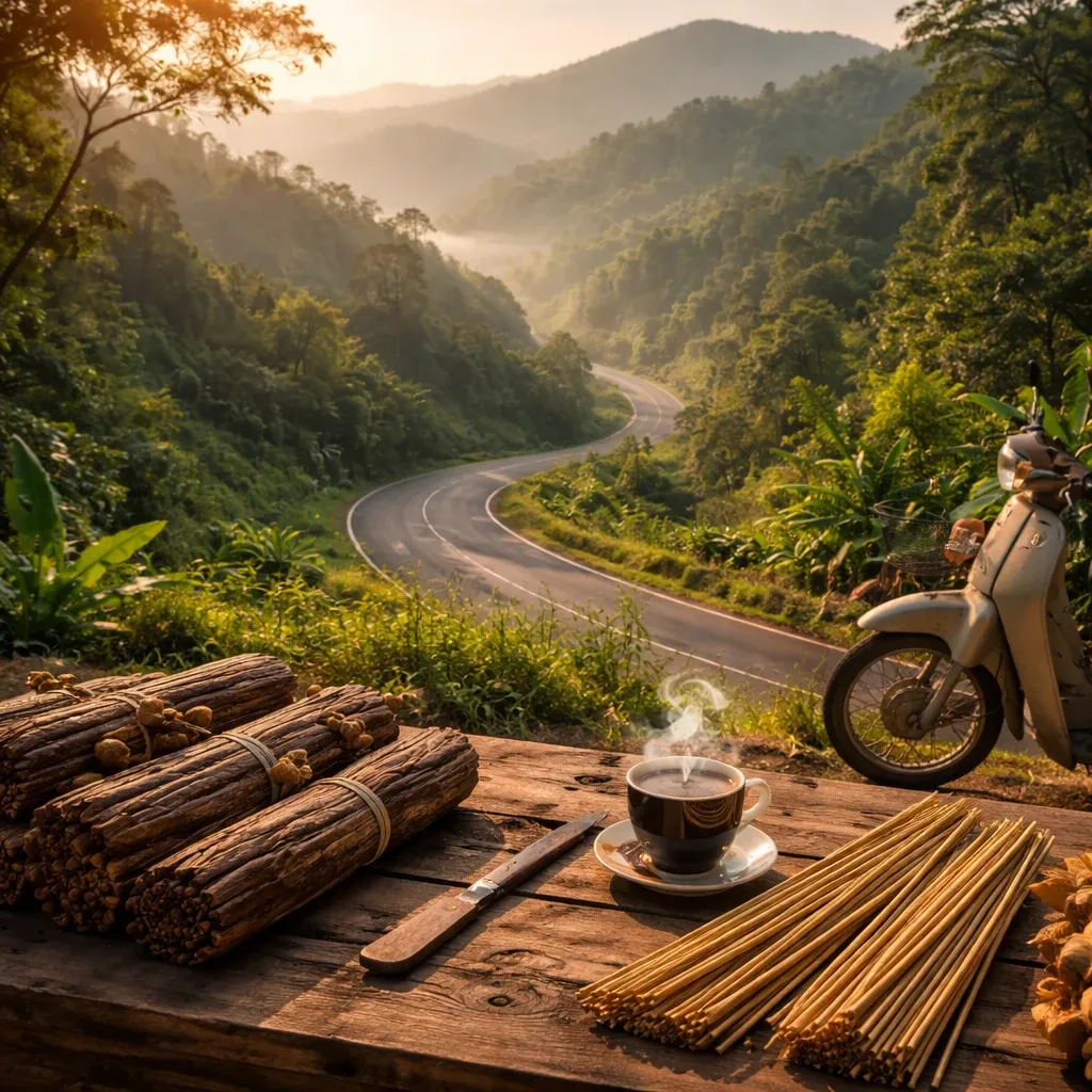 На пути к Баолоку: Агарвуд, бамбуковые секреты и жизнь на трассе QL20