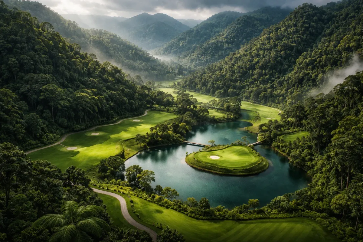 Гольф в джунглях: Как мы покоряли лучший курс Азии Bana Hills в Дананге