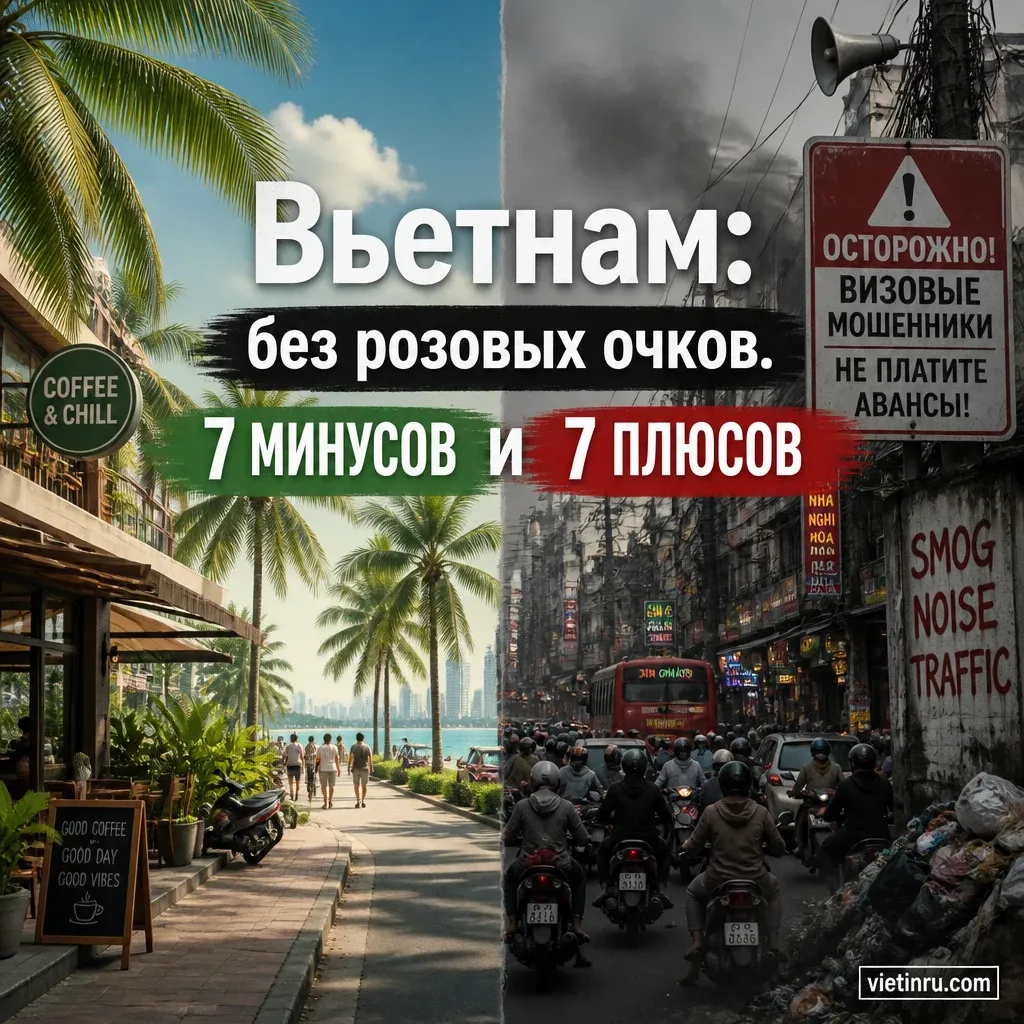 Жизнь во Вьетнаме без розовых очков: 7 минусов, о которых молчат, и 7 причин остаться