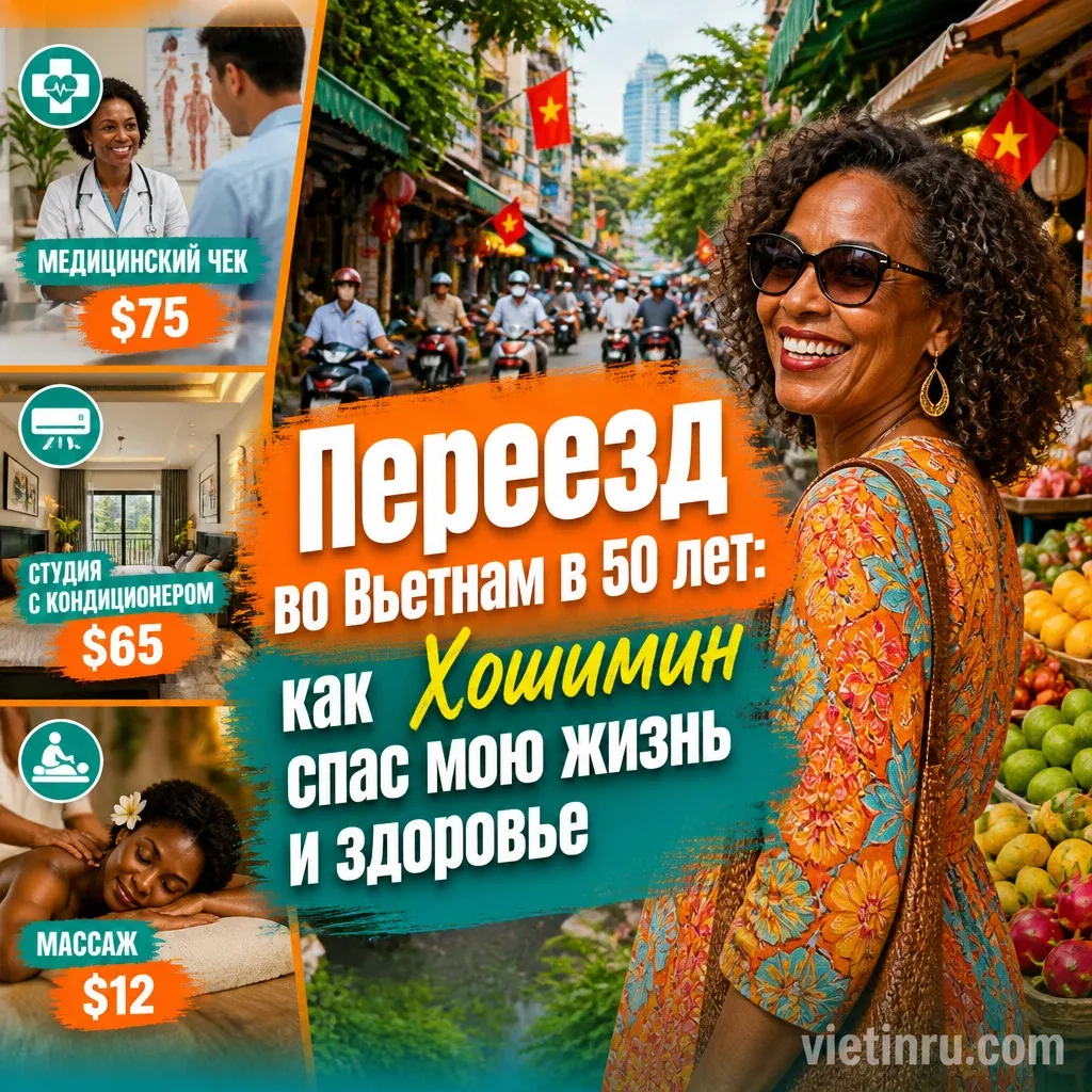 Переезд во Вьетнам в 50 лет: как Хошимин спас мою жизнь и здоровье