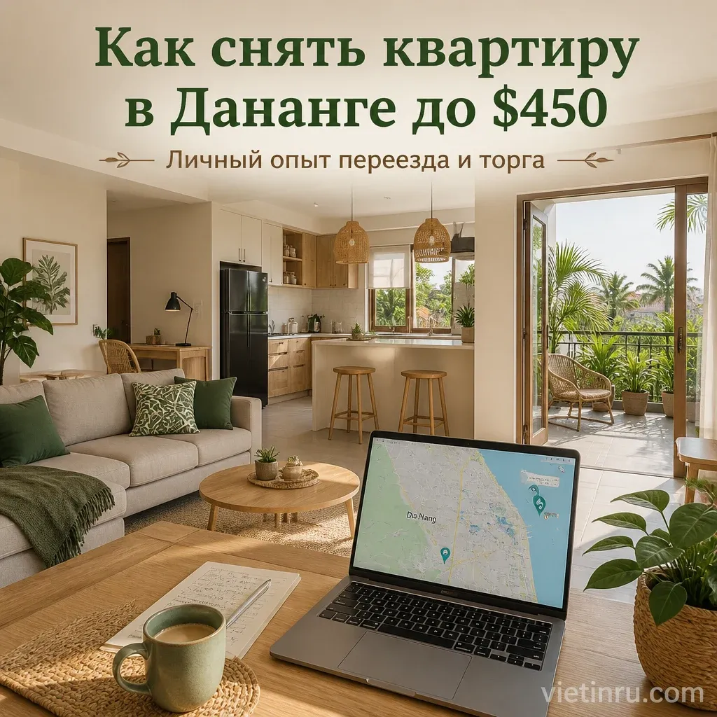 Как снять просторную квартиру в Дананге до $450: опыт переезда, нюансы аренды и личный кейс