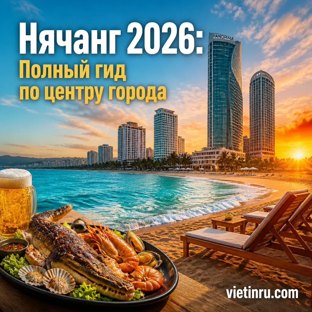 Нячанг 2026: Полный гид по центру города для тех, кто летит впервые