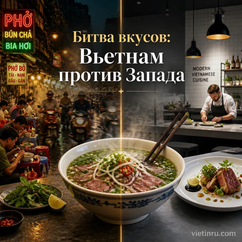 Битва вкусов: Вьетнам против Запада. Где на самом деле готовят лучший фо?