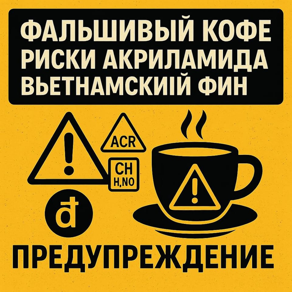 Фальшивый кофе во Вьетнаме: как распознать и не навредить здоровью