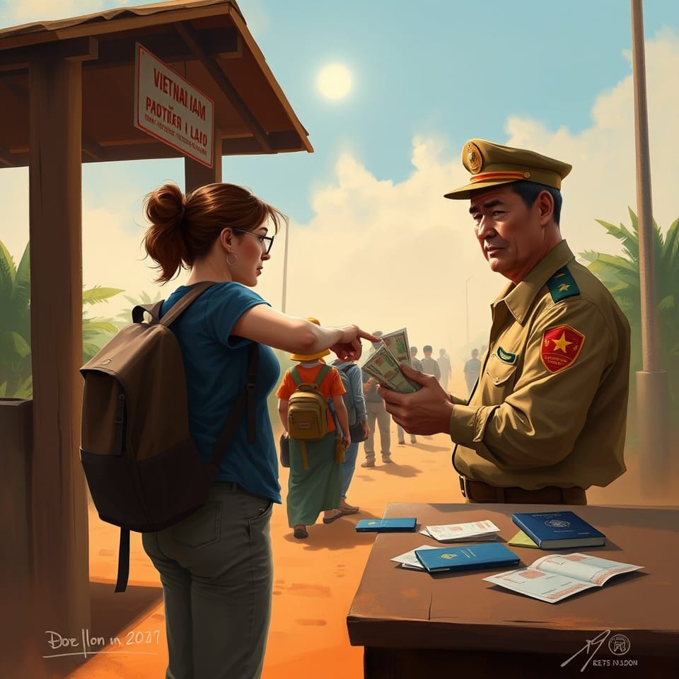 Взятки и разводы на границе Вьетнама с Лаосом: реальная история и как избежать проблем