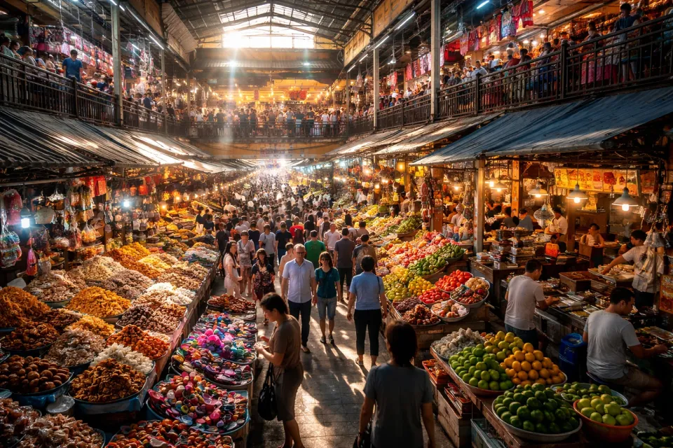 Рынок Чо Дам в Нячанге: выживание в «черкизовских» джунглях Вьетнама