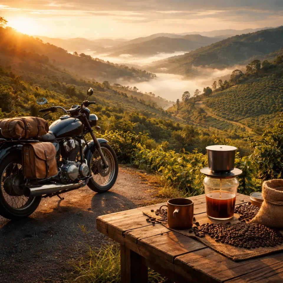 Вьетнам на колесах: Кофе, серпантины и гостеприимство в провинции Ламдонг