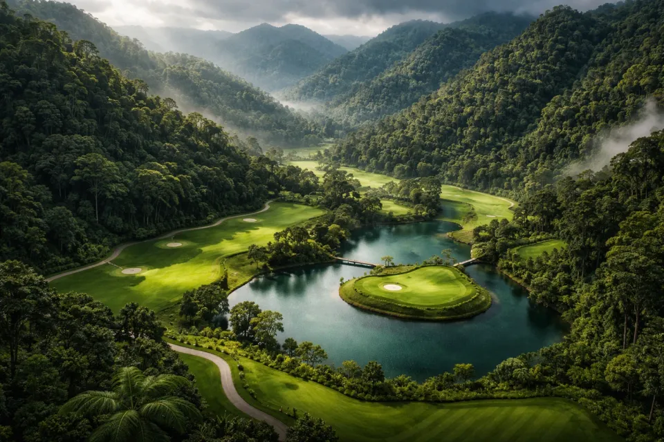 Гольф в джунглях: Как мы покоряли лучший курс Азии Bana Hills в Дананге