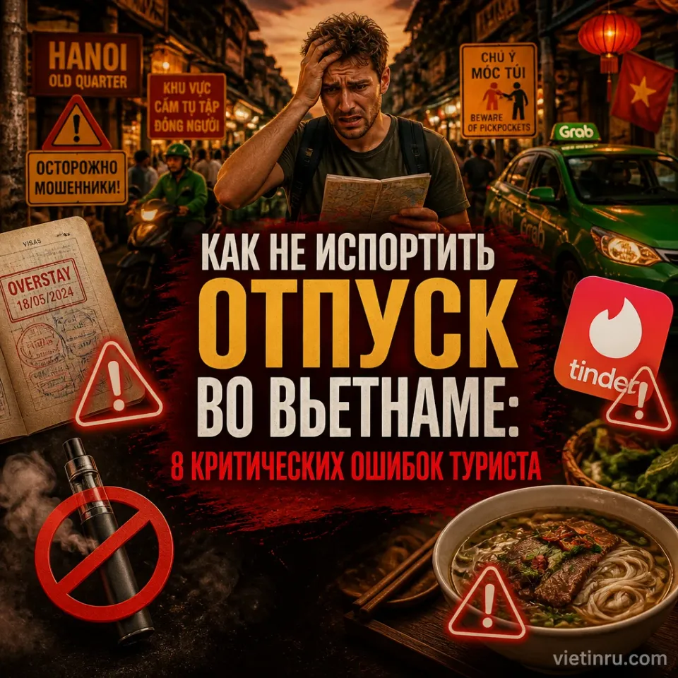 Как не испортить отпуск во Вьетнаме: 8 критических ошибок туриста