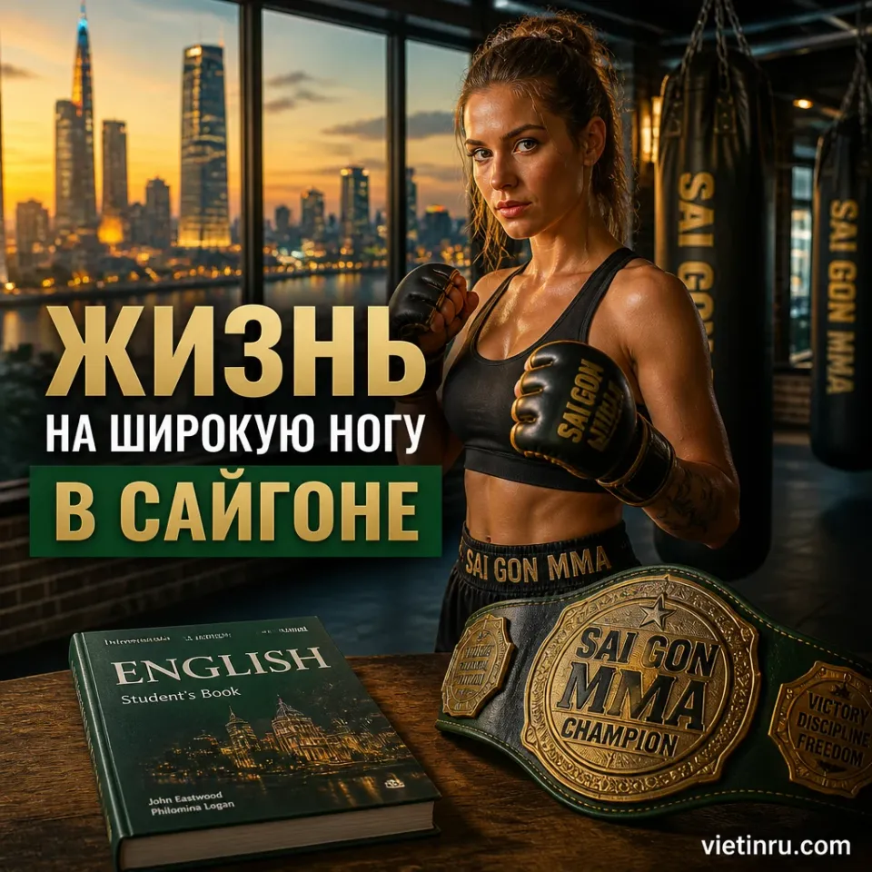 Жизнь на широкую ногу в Сайгоне: как американская учительница стала чемпионом MMA во Вьетнаме