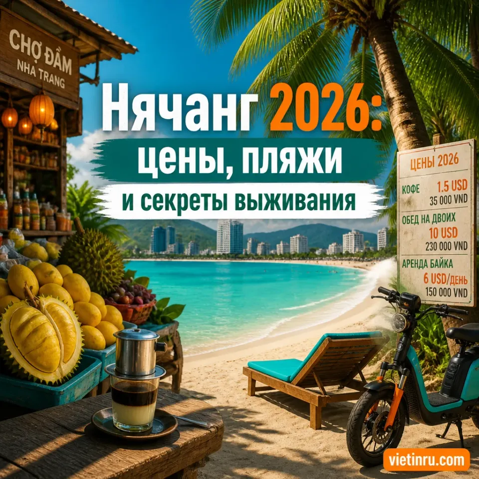 Нячанг 2026: Честный гайд по ценам, пляжам и секретам выживания во Вьетнаме