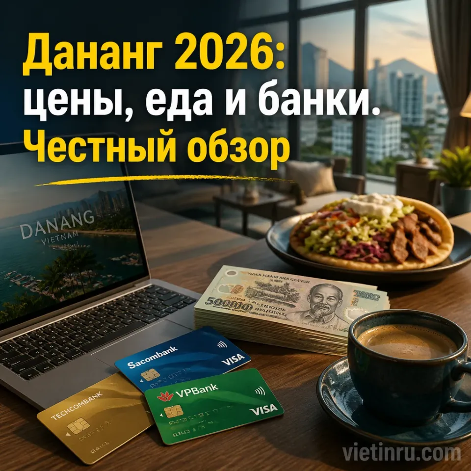 Дананг 2026: цены на аренду, еду и банковские хитрости. Честный обзор от эмигранта